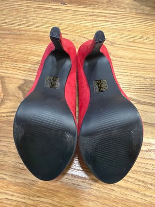 Scarpe con tacco Queen Vivi rosse