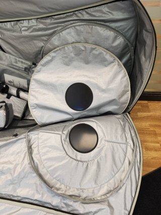 Bolsa transporte Scott Negra con Ruedas