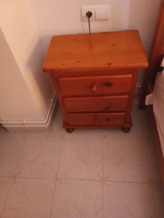 Dormitorio completo madera maciza