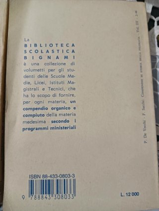 Compendio di storia della filosofia. Per le Scu...