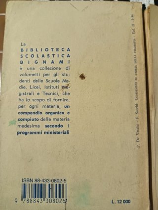 Compendio di storia della filosofia. Per le Scu...