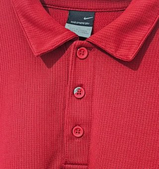 Polo Nike Rojo Manga Larga Y2K