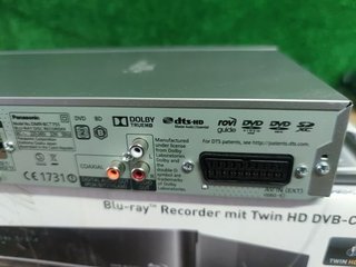 Panasonic DMR-BCT755 - Blu-Ray + HDD Recorder Grabadora Con Disco Duro De 500GB