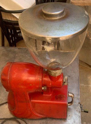 Macchina caffè rossa vintage Ferrari Ronchi
