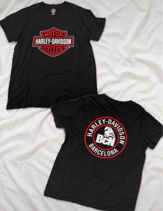 Camiseta Harley-Davidson Negra Talla M