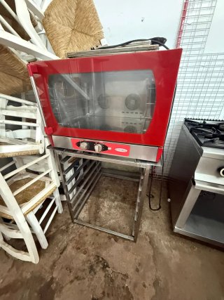 Horno Convection Rojo