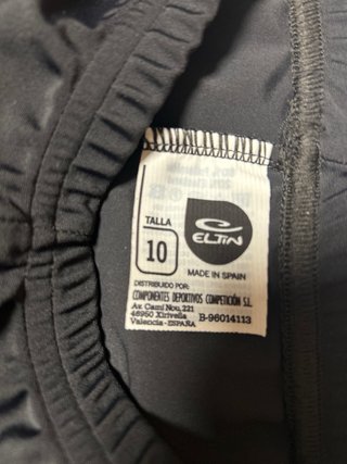 Traje Ciclismo Niño Talla 10.