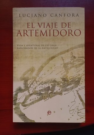 Libro El viaje de Artemidoro