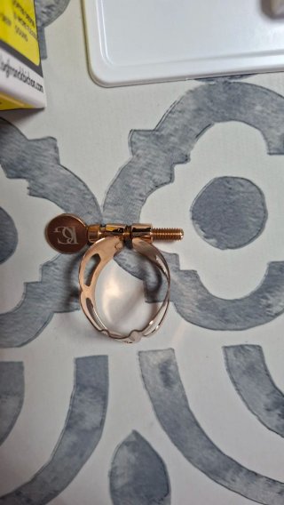 Abrazadera BG L59 Soprano Oro Rosa