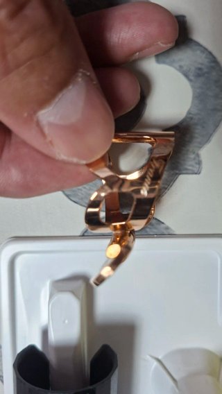 Abrazadera BG L59 Soprano Oro Rosa