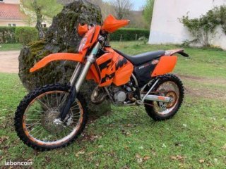 KTM 125 EXC 2004 matriculada