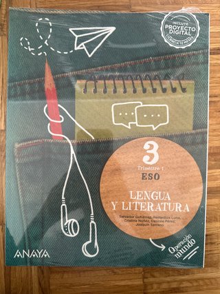 Lengua y literatura 3 ESO