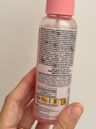 Body Mist Glitter Mistic Pink 100ml
