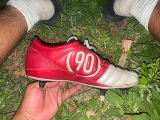 Zapatillas Fútbol Nike Total 90 Blancas