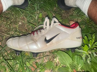 Zapatillas Fútbol Nike Total 90 Blancas