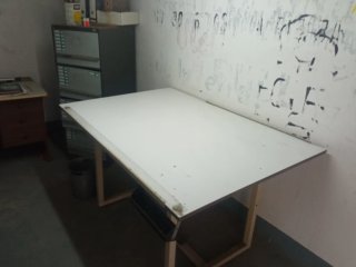 Tavolo da disegno per architetti