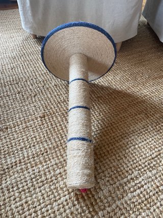 Rascador para gatos de yute y sisal