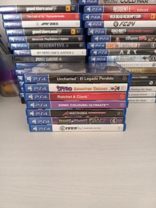Lote Juegos ps4