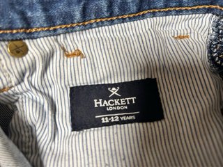 Pantalón corto vaquero Hackett niño T12