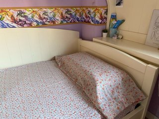 Cama Diván Individual Blanca 90cm