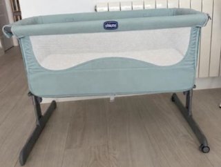 Cuna colecho Chicco 103x73x83cm azul
