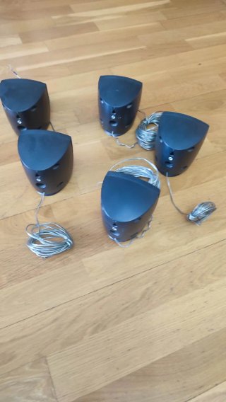 Reproductor DVD LG 5.1 con altavoces