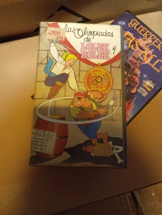 Película Las Olimpiadas de Lolek y Bolek en VHS