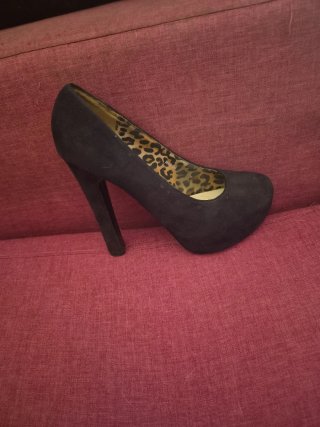 Zapatos de tacón negros
