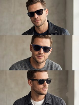 Trío Occhiali da Sole Wayfarer