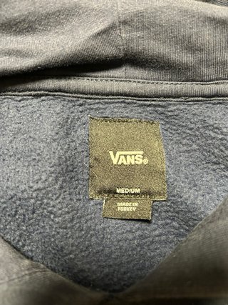 Sudadera Vans Niño Talla 12 Azul Marino