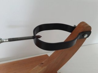 Soporte Jamonero Madera y Metal
