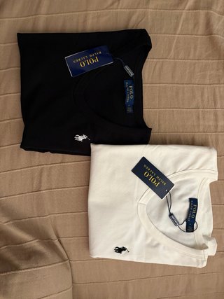 2 Camisetas Polo Ralph Lauren Cuello V