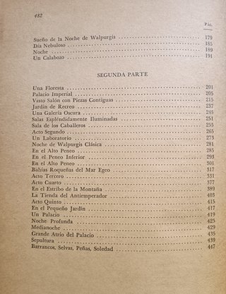 Fausto, de Goethe. Editado en Argentina en 1947.