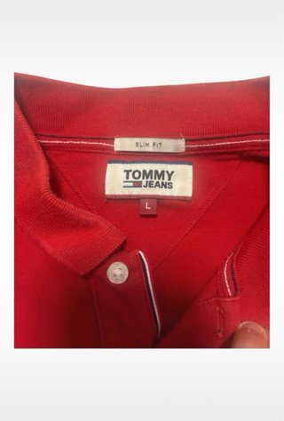 Polo Tommy Hilfiger Rojo