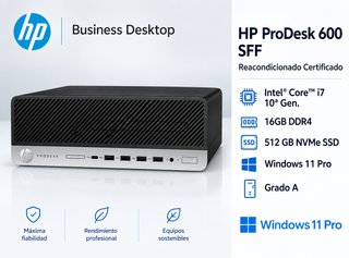 HP ProDesk 600 G6 i7 32GB