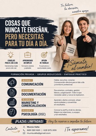 Curso Formativo al empleo y el emprendimiento