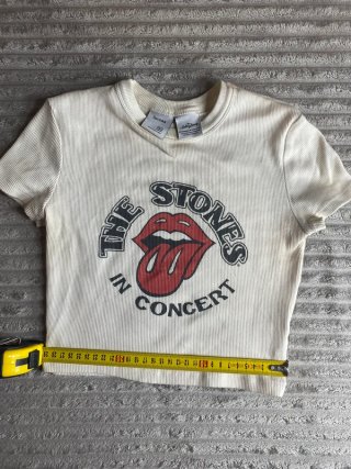 Crop Top Bershka The Rolling Stones C0041