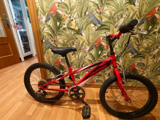 Bicicleta Infantil BH California Roja