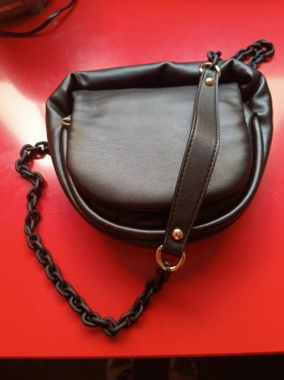 Bolso Pepe Moll Negro Bandolera
