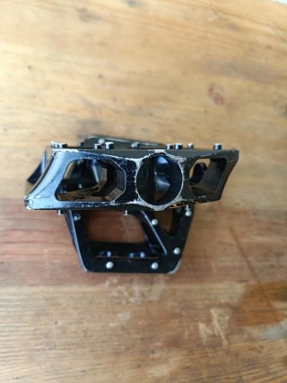 Pedales de Plataforma Negros para Bicicleta.