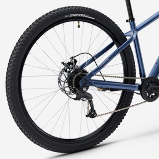 Bicicleta de montaña 29" Expl 100 azul suspensión delantera