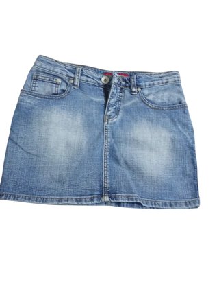 Falda Corta Vaquera Azul Denim Talla: M