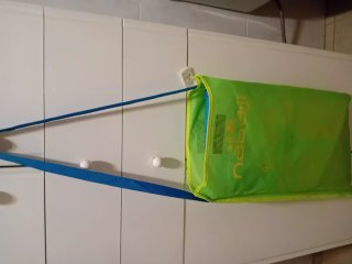 Piscina plegable Nabaiji azul y verde