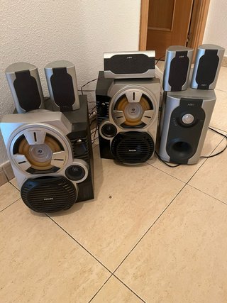 Equipo Sonido Philips 7.1 Altavoces