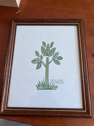 2 Cornici Legno Dorate