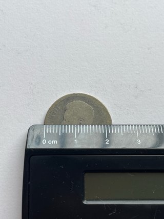 1 Peseta Alfonso XIII Pelón Plata 1889-1891