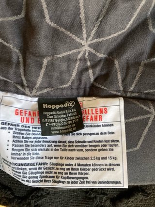 Mochila Portabebés Hoppediz Primeo