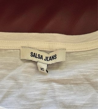 Camiseta Salsa Jeans Blanca