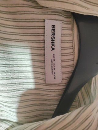 Camicetta a righe Bershka
