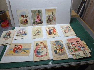 Lote Postales Infantiles Años 40 lote 36